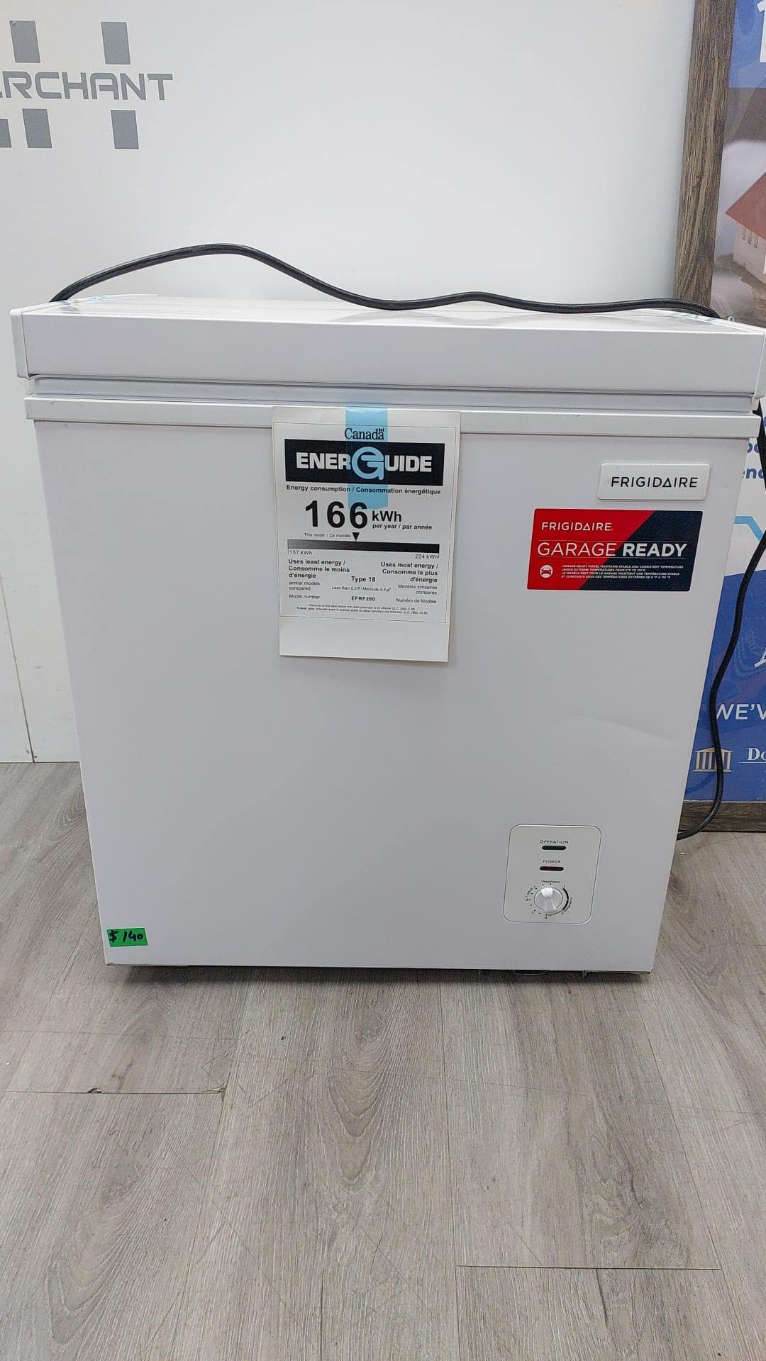 Frigidaire 2.1 Cu. ft. Chest Freezer (Model EFRF200) - Home Appliances in Mississauga, Ontario - Buy and Sell on Fliku