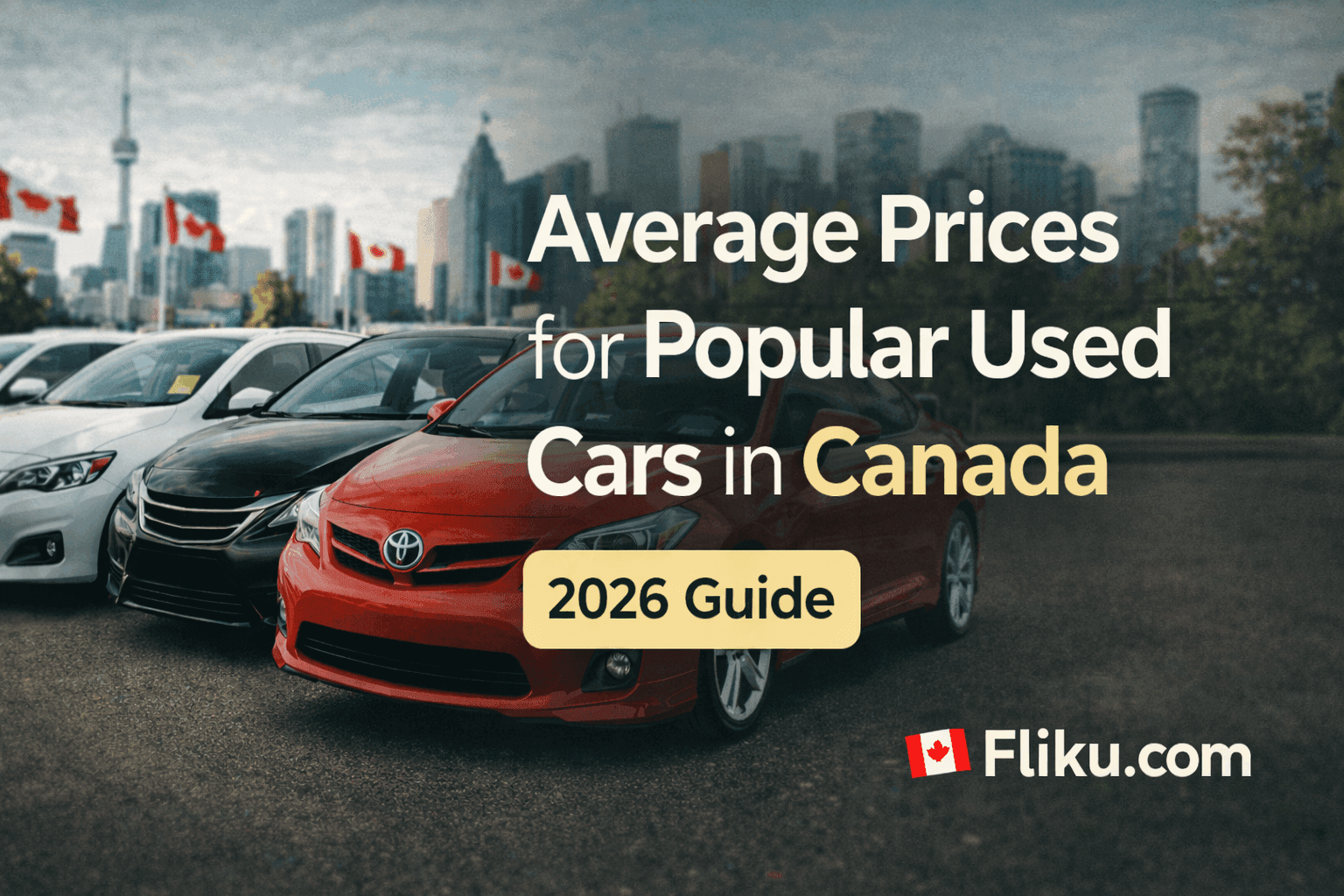 Average Prices for Popular Used Cars in Canada (2026 Guide)